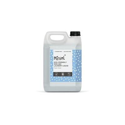 Miniml Eco Laundry Liquid Refill - Natural Non Bio Fresh Linen - Laundry Detergent Miniml Eco Laundry Liquid Refill - Natural Non Bio Fresh Linen - Laundry Detergent