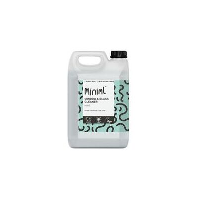 Miniml Window + Glass Cleaner Mint 5L Refill MIN401 Miniml Window + Glass Cleaner Mint 5L Refill MIN401