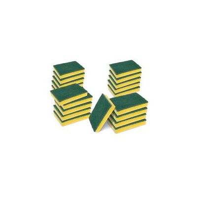 Scotch-Brite Heavy Duty Abrasive Sponge - 20 Pieces Scotch-Brite Heavy Duty Abrasive Sponge - 20 Pieces