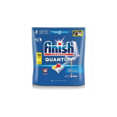 Finish Quantum Lemon Dishwasher Tabs (Pack of 36) 3312419 Finish Quantum Lemon Dishwasher Tabs (Pack of 36) 3312419