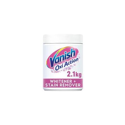 Vanish Whites 2.1 kg Oxi Action Powder Fabric Stain Remover - Stain Remover Vanish Whites 2.1 kg Oxi Action Powder Fabric Stain Remover - Stain Remover