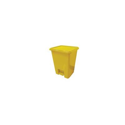 2Work Pedal Bins 15 Litre Yellow (Pack of 3) 2W10792 2Work Pedal Bins 15 Litre Yellow (Pack of 3) 2W10792
