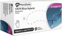 Shield Vinyl/Nitrile Mix Powder Free Gloves XLarge (100 Pack) GN70
