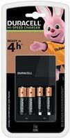 Duracell 4 Hour Battery Charger CEF14 with 2x AA/2x AAA Batteries