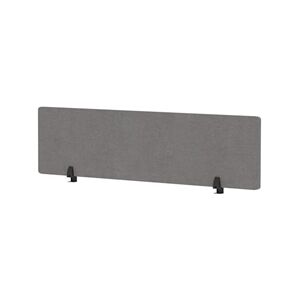 Air Desktop Screen 1600x400mm Grey Fabric Air Desktop Screen 1600x400mm Grey Fabric