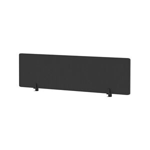 Air Desktop Screen 1600x400mm Charcoal Fabric Air Desktop Screen 1600x400mm Charcoal Fabric