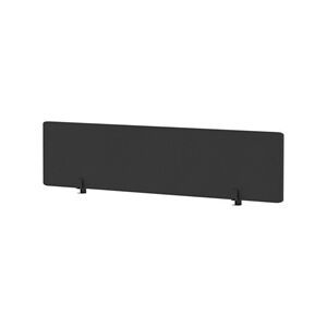 Air Desktop Screen 1800x400mm Charcoal Fabric Air Desktop Screen 1800x400mm Charcoal Fabric