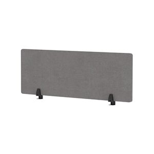 Air Desktop Screen 1200x400mm Grey Fabric Air Desktop Screen 1200x400mm Grey Fabric