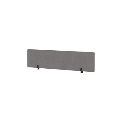 Air Desktop Screen 1800x400mm Grey Fabric Air Desktop Screen 1800x400mm Grey Fabric