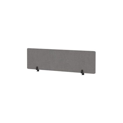 Air Desktop Screen 1600x400mm Grey Fabric Air Desktop Screen 1600x400mm Grey Fabric