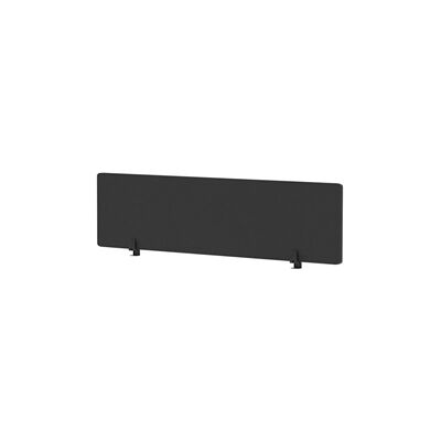 Air Desktop Screen 1600x400mm Charcoal Fabric Air Desktop Screen 1600x400mm Charcoal Fabric