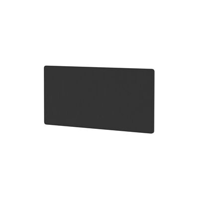 Air Screen - 1800x800mm - Black - Charcoal fabric - Desk Screen Air Screen - 1800x800mm - Black - Charcoal fabric - Desk Screen