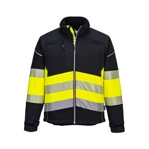 Portwest PW3 Hi Vis Class 1 Softshell 3L M Blk/Yellow
