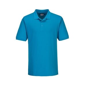 Portwest Naples Polo Shirt S/S S Aqua Portwest Naples Polo Shirt S/S S Aqua