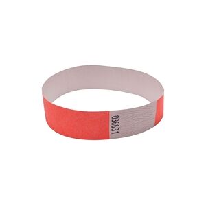 Announce Wrist Bands 19mm Coral (1000 Pack) Announce Wrist Bands 19mm Coral (1000 Pack)