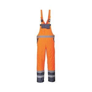 Unbranded Contrast Bib & Brace - Unlined (OrNa) Large Unbranded Contrast Bib & Brace - Unlined (OrNa) Large