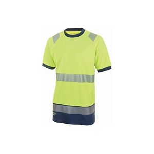 Beeswift High Vis Two Tone Short Sleeve T Shirt Yellow / Navy XL Beeswift High Vis Two Tone Short Sleeve T Shirt Yellow / Navy XL