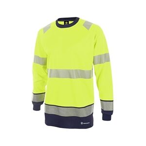 Beeswift High Vis Two Tone Long Sleeve T Shirt Yellow / Navy S Beeswift High Vis Two Tone Long Sleeve T Shirt Yellow / Navy S