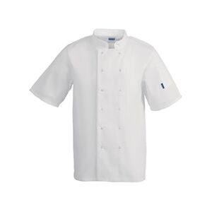 Whites Chefs Clothing Whites Vegas Unisex Chef Jacket Short Sleeve White L Whites Chefs Clothing Whites Vegas Unisex Chef Jacket Short Sleeve White L