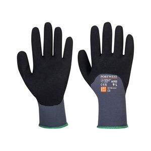 Portwest DermiFlex Ultra Glove M Gry/Blk (Pack of 12) Portwest DermiFlex Ultra Glove M Gry/Blk (Pack of 12)