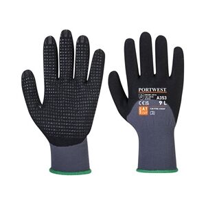 Portwest DermiFlex Ultra Plus Glove 2XL Gry/Blk (Pack of 12) Portwest DermiFlex Ultra Plus Glove 2XL Gry/Blk (Pack of 12)