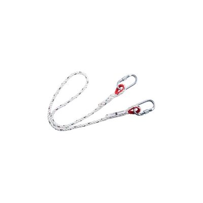 Portwest Single Rope 15m Restraint Lanyard White Portwest Single Rope 15m Restraint Lanyard White