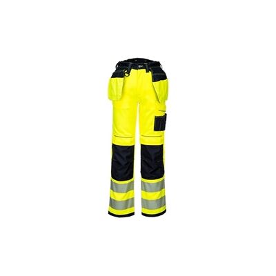 Portwest PW3 Hi Vis Holster Pocket Work Trousers 36 Yellow/Blk Portwest PW3 Hi Vis Holster Pocket Work Trousers 36 Yellow/Blk