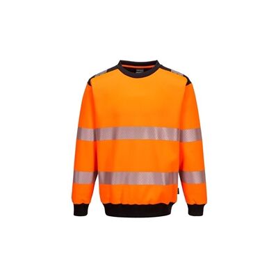 Portwest PW379 Hi Vis Crew Neck Sweatshirt - Sweatshirt Portwest PW379 Hi Vis Crew Neck Sweatshirt - Sweatshirt