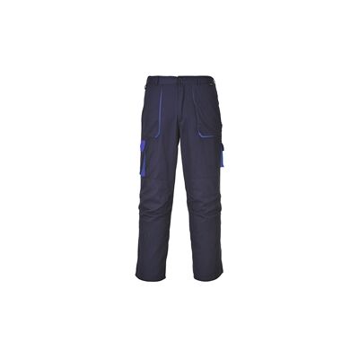 Mens Portwest Texo Contrast Trouser Navy Mens Portwest Texo Contrast Trouser Navy