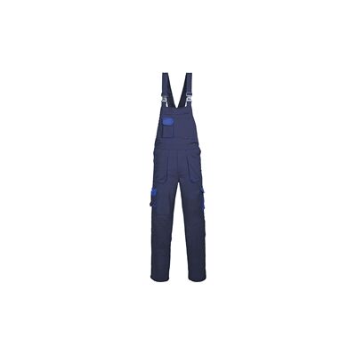 Portwest Texo Contrast Bib & Brace (Navy) Small Portwest Texo Contrast Bib & Brace (Navy) Small