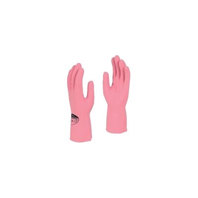 Shield Latex Rubber Household Glove 300mm Large Pink (Pack of 12) Shield Latex Rubber Household Glove 300mm Large Pink (Pack of 12)