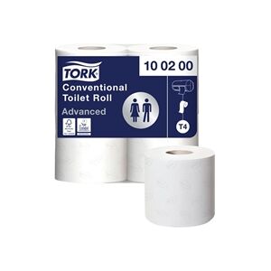 Tork Conventional Toilet Roll 2-Ply 200 Sheets (36 Pack) 472149 Tork Conventional Toilet Roll 2-Ply 200 Sheets (36 Pack) 472149