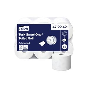Tork T8 SmartOne Toilet Roll 2-Ply 1150 Sheets (6 Pack) Tork T8 SmartOne Toilet Roll 2-Ply 1150 Sheets (6 Pack)