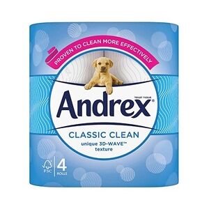 Andrex White Toilet Roll 4 Pack - PACK (6) Andrex White Toilet Roll 4 Pack - PACK (6)