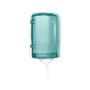 Tork Reflex M3 Mini Centrefeed Dispenser Turquoise Tork Reflex M3 Mini Centrefeed Dispenser Turquoise