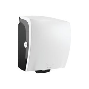 KATRIN Paper Towel Dispenser - White, 32.2x21.6x39.7cm - Hygiene, Lockable, Wall Mount KATRIN Paper Towel Dispenser - White, 32.2x21.6x39.7cm - Hygiene, Lockable, Wall Mount