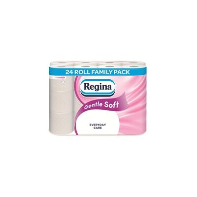 Regina Gentle Soft 3-Ply Toilet Rolls - Toilet Rolls Regina Gentle Soft 3-Ply Toilet Rolls - Toilet Rolls