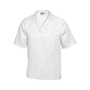 Whites Chefs Clothing Unisex Bakers Shirt White L Whites Chefs Clothing Unisex Bakers Shirt White L