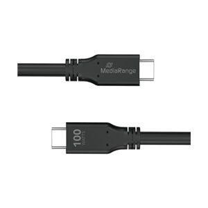 MediaRange USB-C 3m Black - USB Cable, Data & Charging MediaRange USB-C 3m Black - USB Cable, Data & Charging
