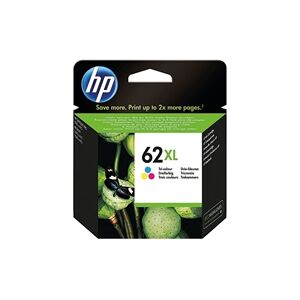 HP 62XL High Yield Tri-colour Original Ink Cartridge (C2P07AE)