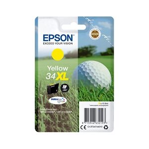 Epson 34XL Ink Cartridge DURABrite Ultra High Yield Golf Ball Yellow Epson 34XL Ink Cartridge DURABrite Ultra High Yield Golf Ball Yellow