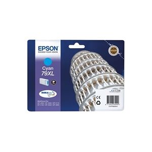 Epson 79XL Ink Cartridge Ink High Yield Tower of Pisa Cyan Epson 79XL Ink Cartridge Ink High Yield Tower of Pisa Cyan