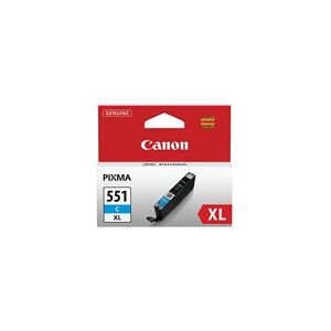 Canon CLI-551C Cyan Ink Cartridge - 6444B001 Canon CLI-551C Cyan Ink Cartridge - 6444B001