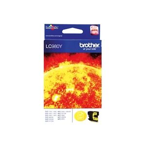 Brother LC980Y Yellow Ink Cartridge - LC980Y Brother LC980Y Yellow Ink Cartridge - LC980Y
