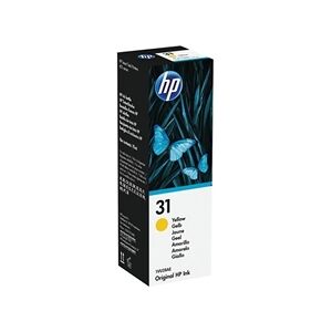 HP 31 Original Ink Bottle 70-ml Yellow 1VU28AE HP 31 Original Ink Bottle 70-ml Yellow 1VU28AE