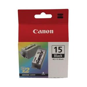 Canon BCI-15BK Ink Cartridge - Black 8190A002 Canon BCI-15BK Ink Cartridge - Black 8190A002