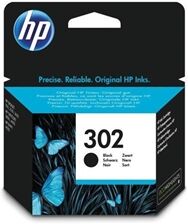 HP 302 Black Original Ink Cartridge (F6U66AE)