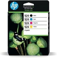 HP 924 Original Ink Cartridge CMYK 4-pack 6C3Z1NE