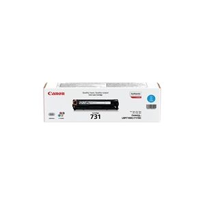 Canon 731 Laser Toner Cartridge Page Life 1500pp Cyan Ref 731C Canon 731 Laser Toner Cartridge Page Life 1500pp Cyan Ref 731C