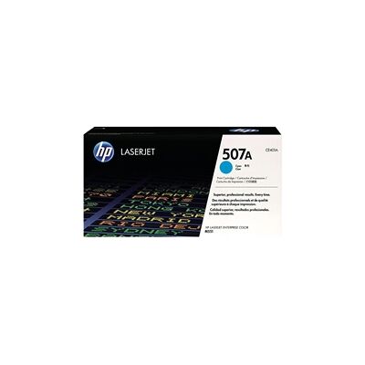 HP - 507A Cyan - Cyan - Original - Toner cartridge HP - 507A Cyan - Cyan - Original - Toner cartridge